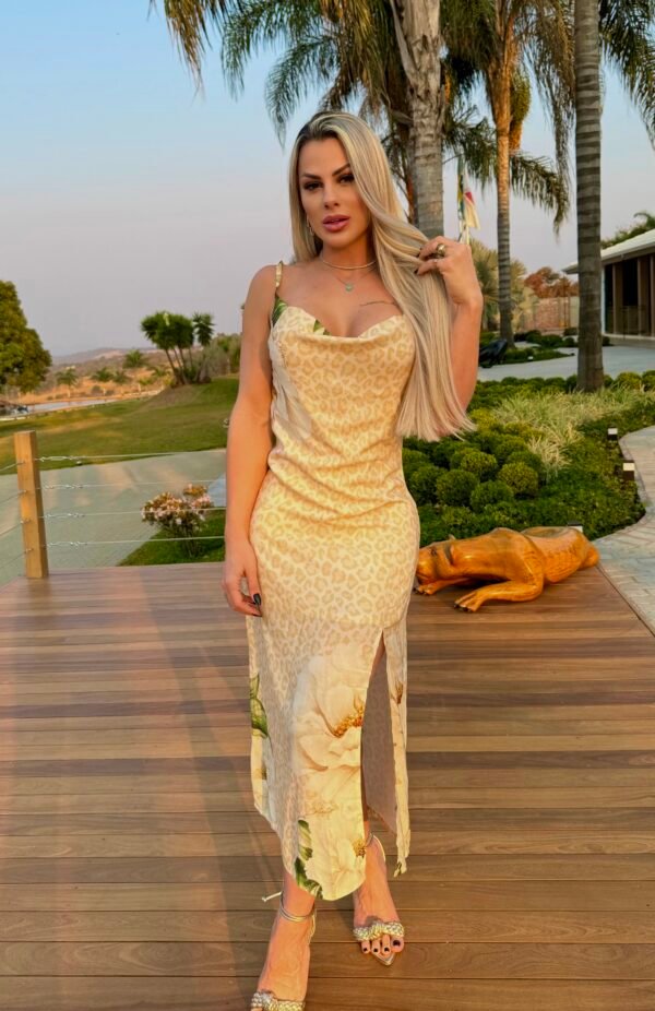 Vestido Midi Selva Floral - Image 2