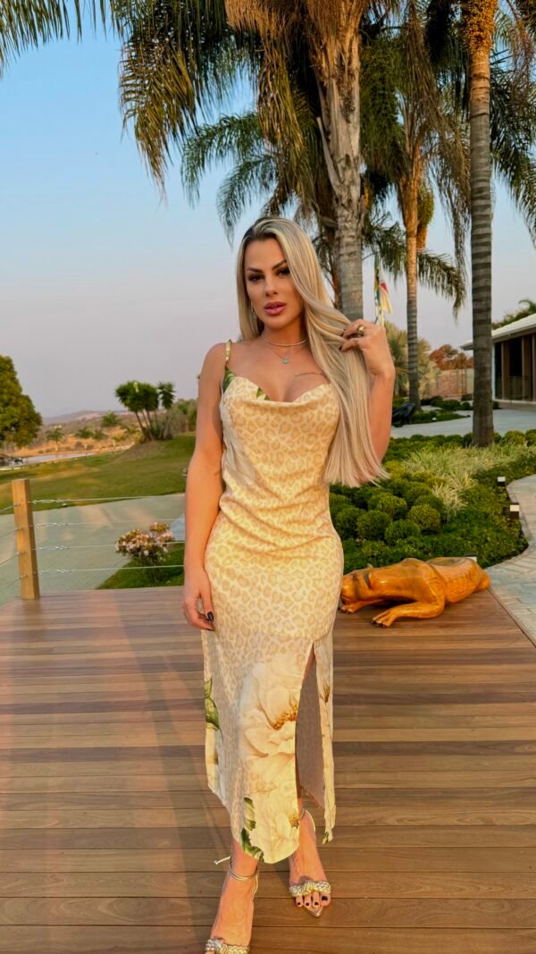 Vestido Midi Selva Floral - Image 3